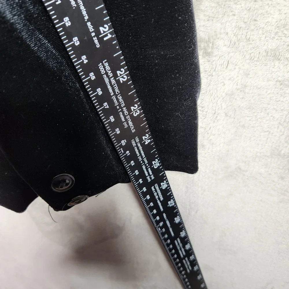 Jaywalker Velvet Suiting Mens Large Black Blazer Jacket Classic Holiday Party